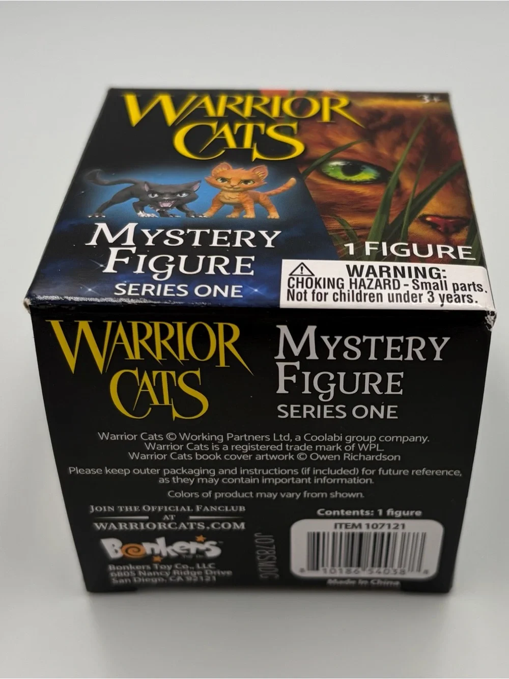 NEW Warrior Cats Mystery Figure Series One  Brightheart Open Box Collectible Cat